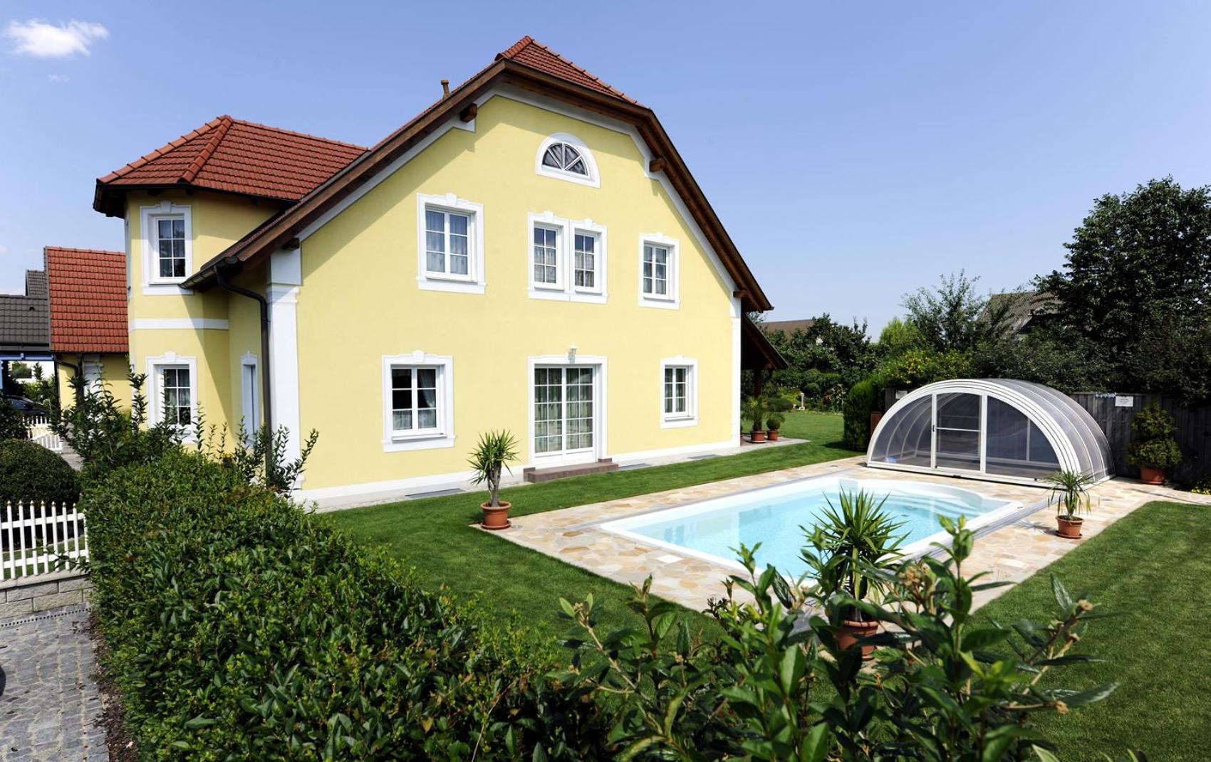 Hotel Gaestehaus Familie Trachsler Rohrendorf bei Krems Exterior foto